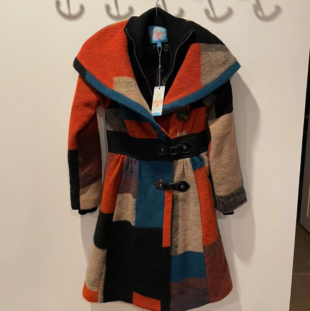 Plaid Refresh Coat by Tracy Reese Plenty for Anthropologie